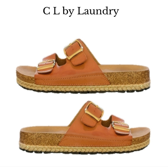 CL by Laundry Shoes - CL by Laundry Sandal Slides Size 8